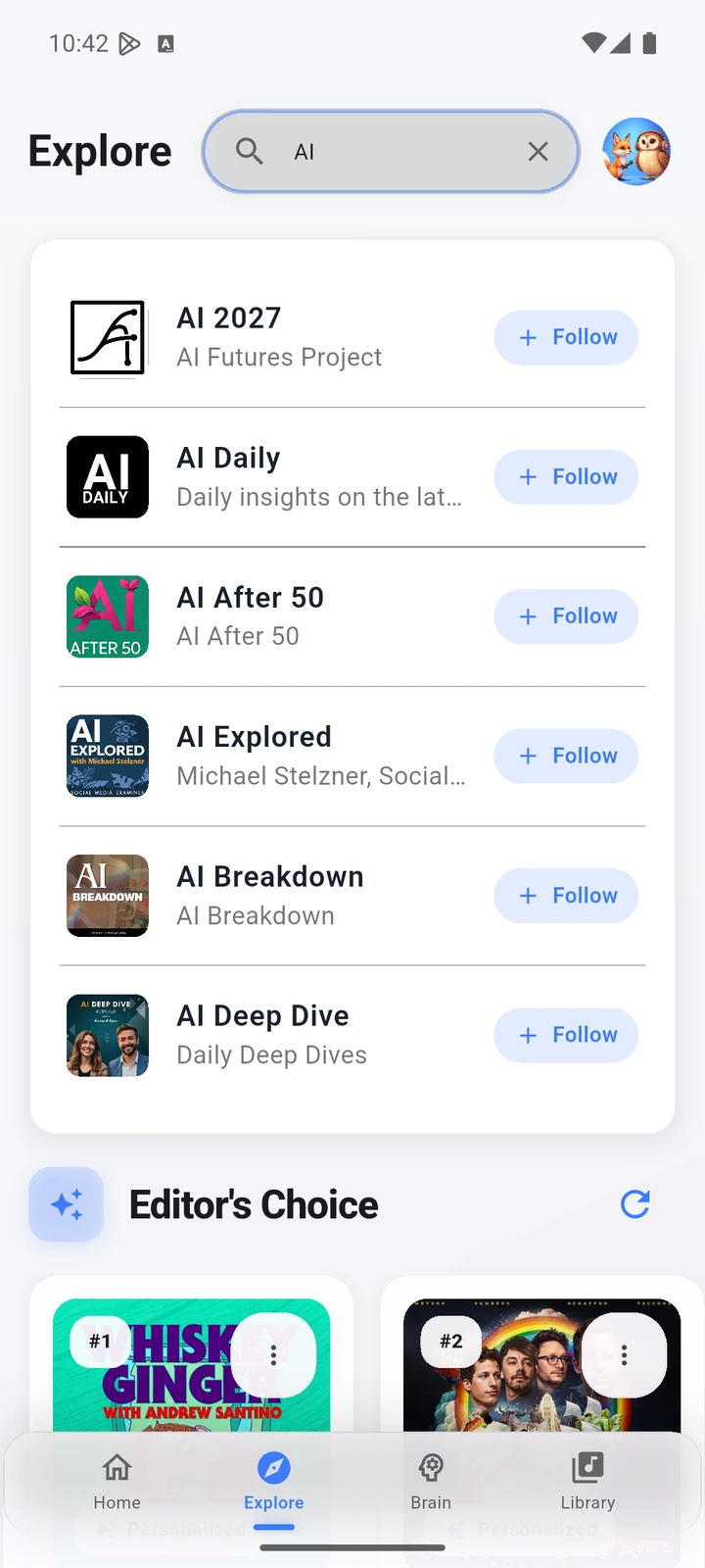 Suchergebnisse für abgemeldete Podcasts in The Podcast App