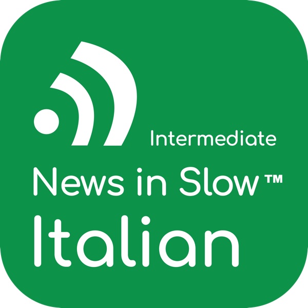 News in Slow Italian cover art
